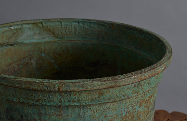 Medium Late 19th Early 20th Century Bronze Pot for making Batik from the Island of Java