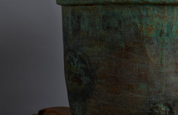 Medium Late 19th Early 20th Century Bronze Pot for making Batik from the Island of Java