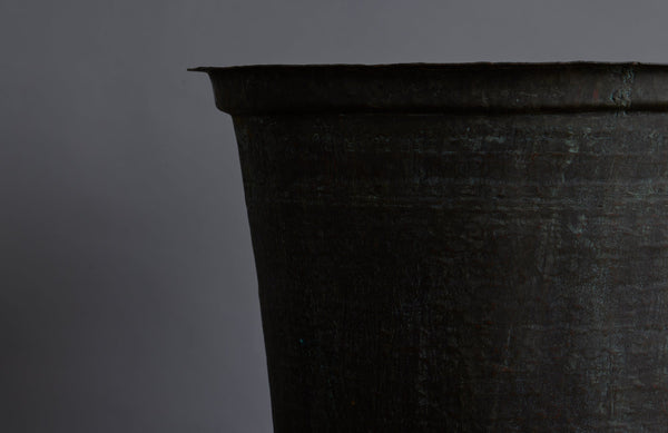 Smaller Late 19th Early 20th Century Bronze Pot for making Batik from the Island of Java