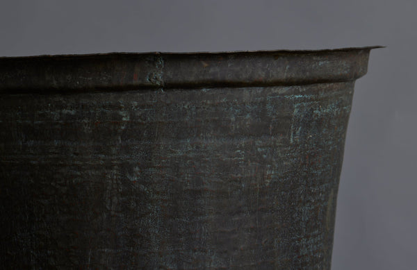 Smaller Late 19th Early 20th Century Bronze Pot for making Batik from the Island of Java