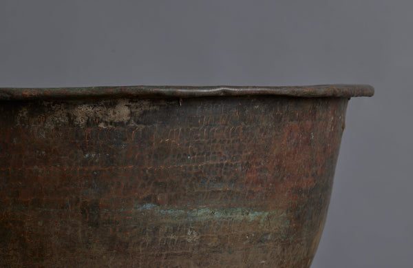 Medium Late 19th Early 20th Century Bronze  Pot for making Batik from the Island of Java