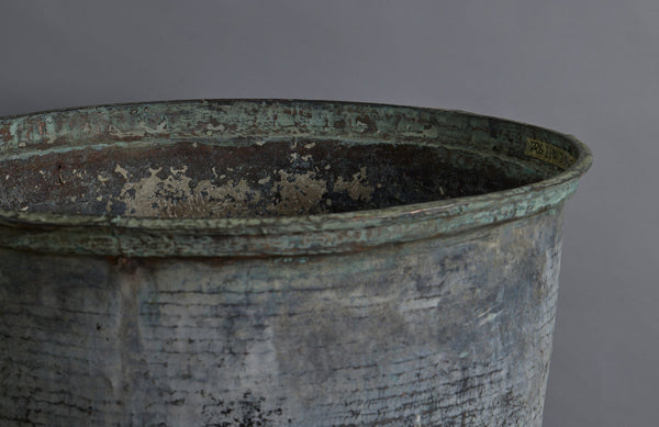 Extra-Large Late 19th early 20th Century Bronze Pot for making Batik from the Island of Java
