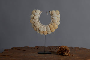 Yellow Scallop Ceremonial Necklace from Papua New Guinea