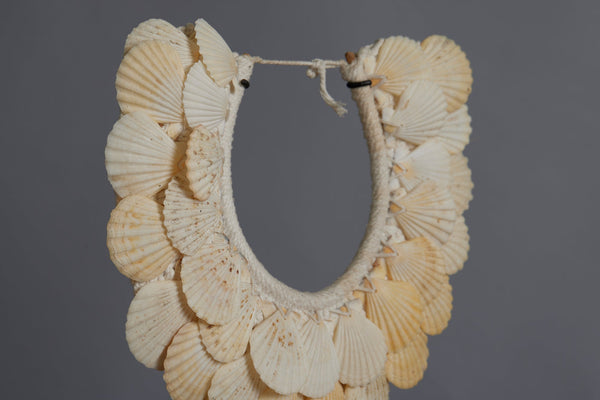 Yellow Scallop Ceremonial Necklace from Papua New Guinea