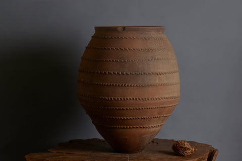 19th Century Turkish Terra Cotta Oil Jugs