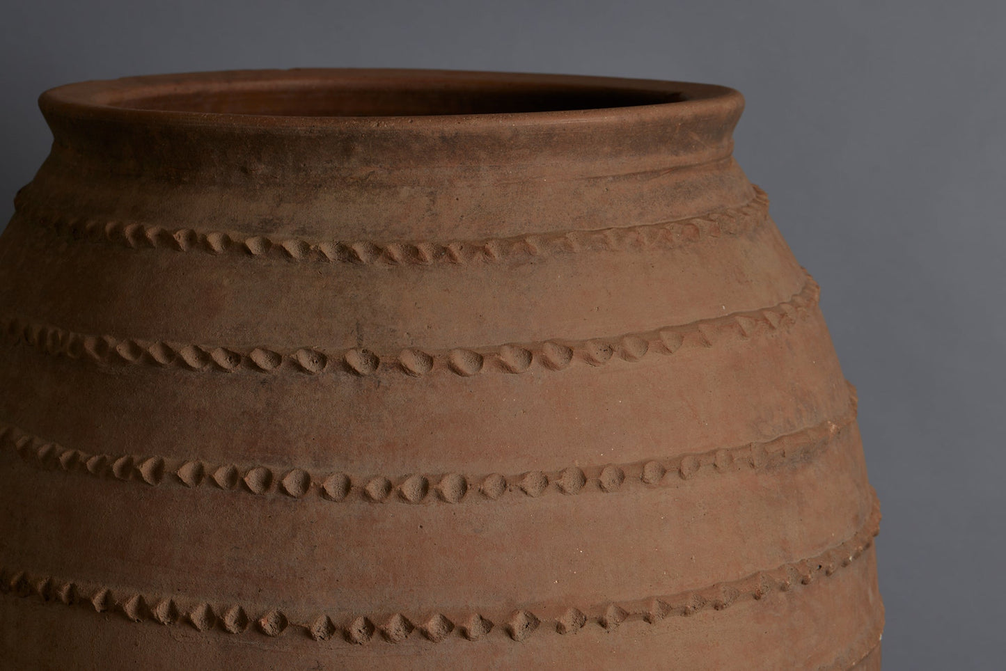 19th Century Turkish Terra Cotta Oil Jug