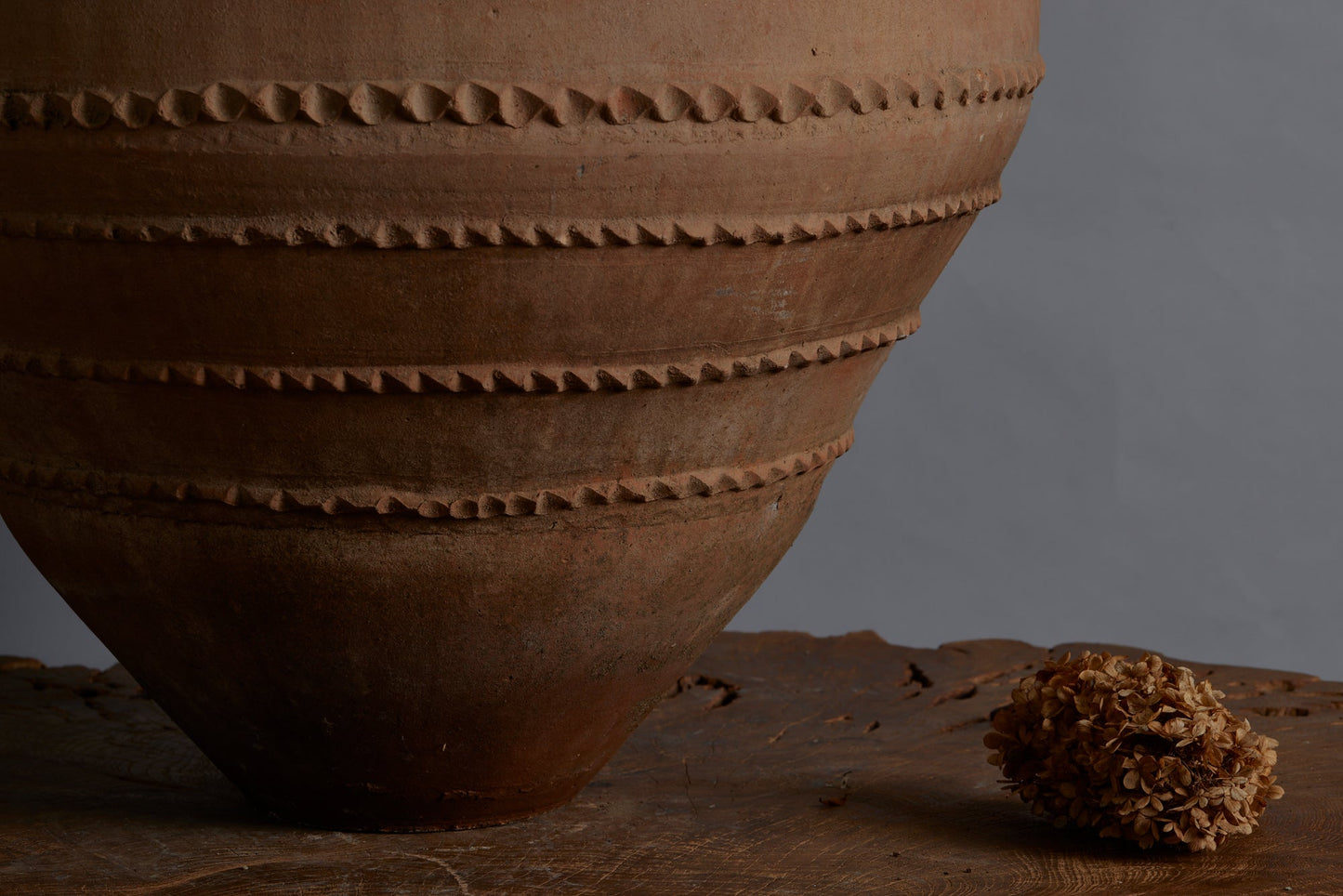 19th Century Turkish Terra Cotta Oil Jug