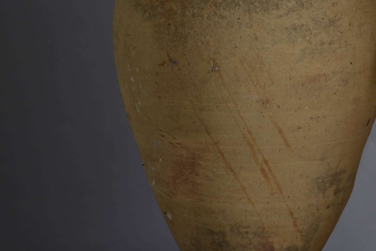 19th Century Tunisian Terra Cotta Oil Jug