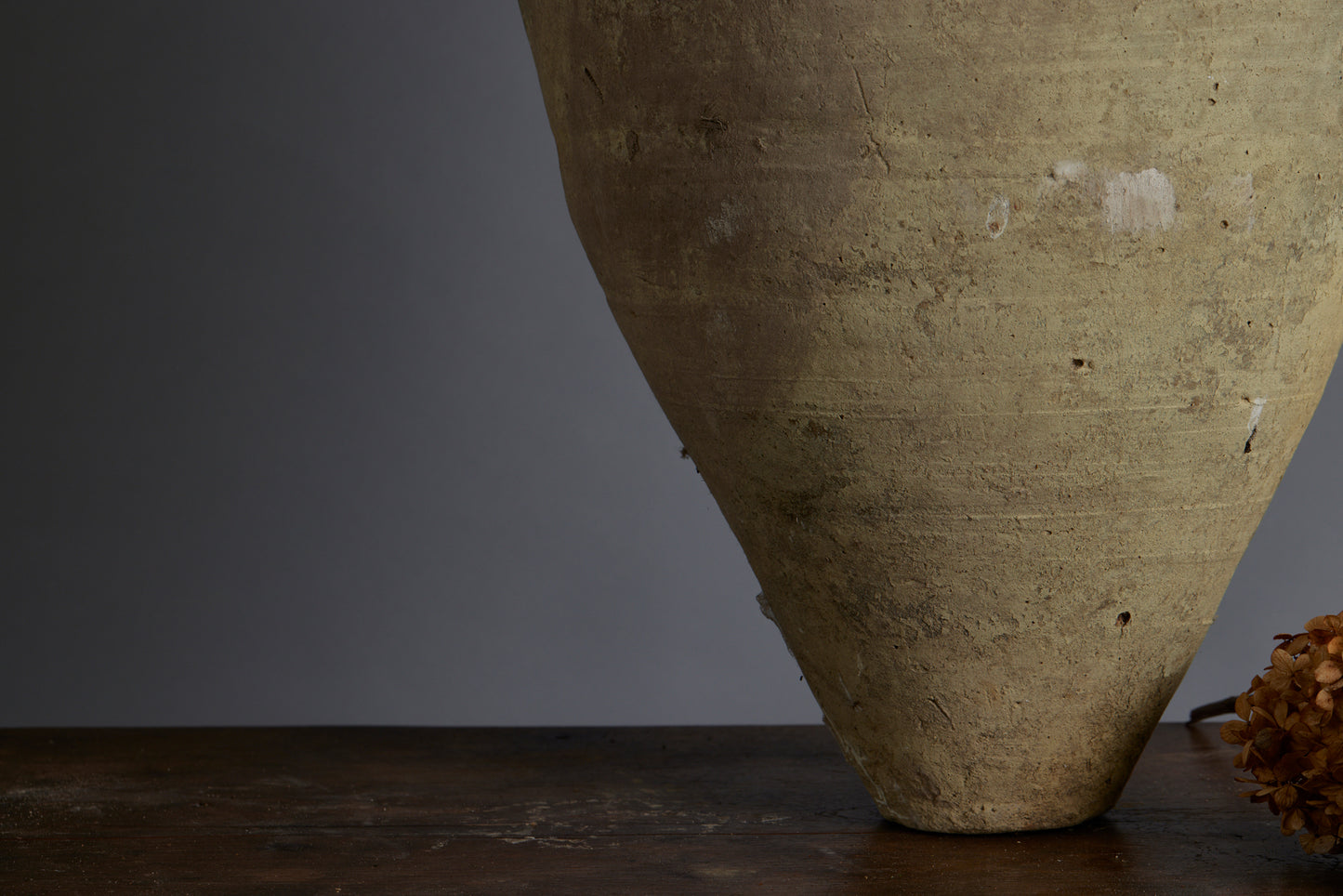 19th Century Tunisian Terra Cotta Oil Jug