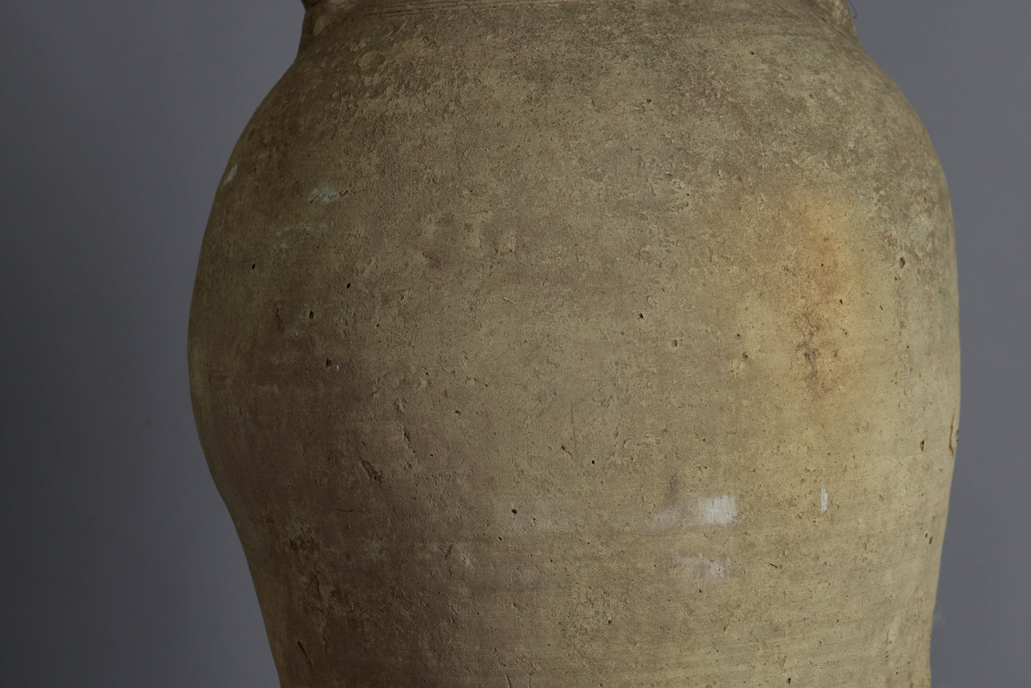 19th Century Tunisian Terra Cotta Oil Jug