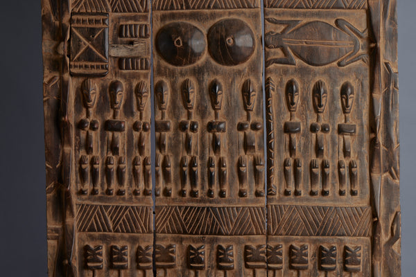 Carved African Door from Mali