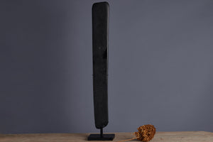 Tall Mounted Stone Axe from the Island of Borneo