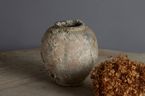 Medium Size Sung Dynasty Storage Jar from a Shipwreck off the Coast of Java