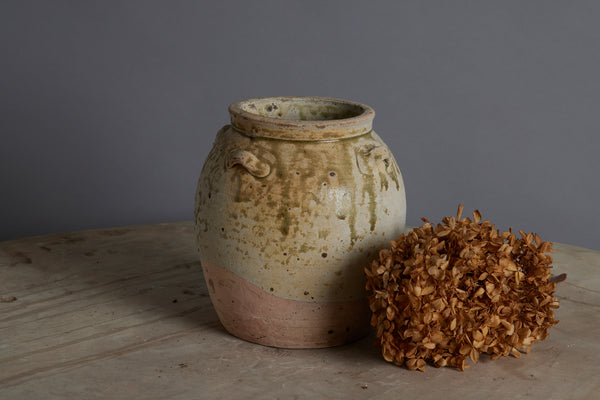 Spatterware Yue Wei Storage Jar from a Shipwreck off the Coast of Java