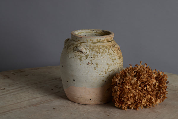 Spatterware Yue Wei Storage Jar from a Shipwreck off the Coast of Java