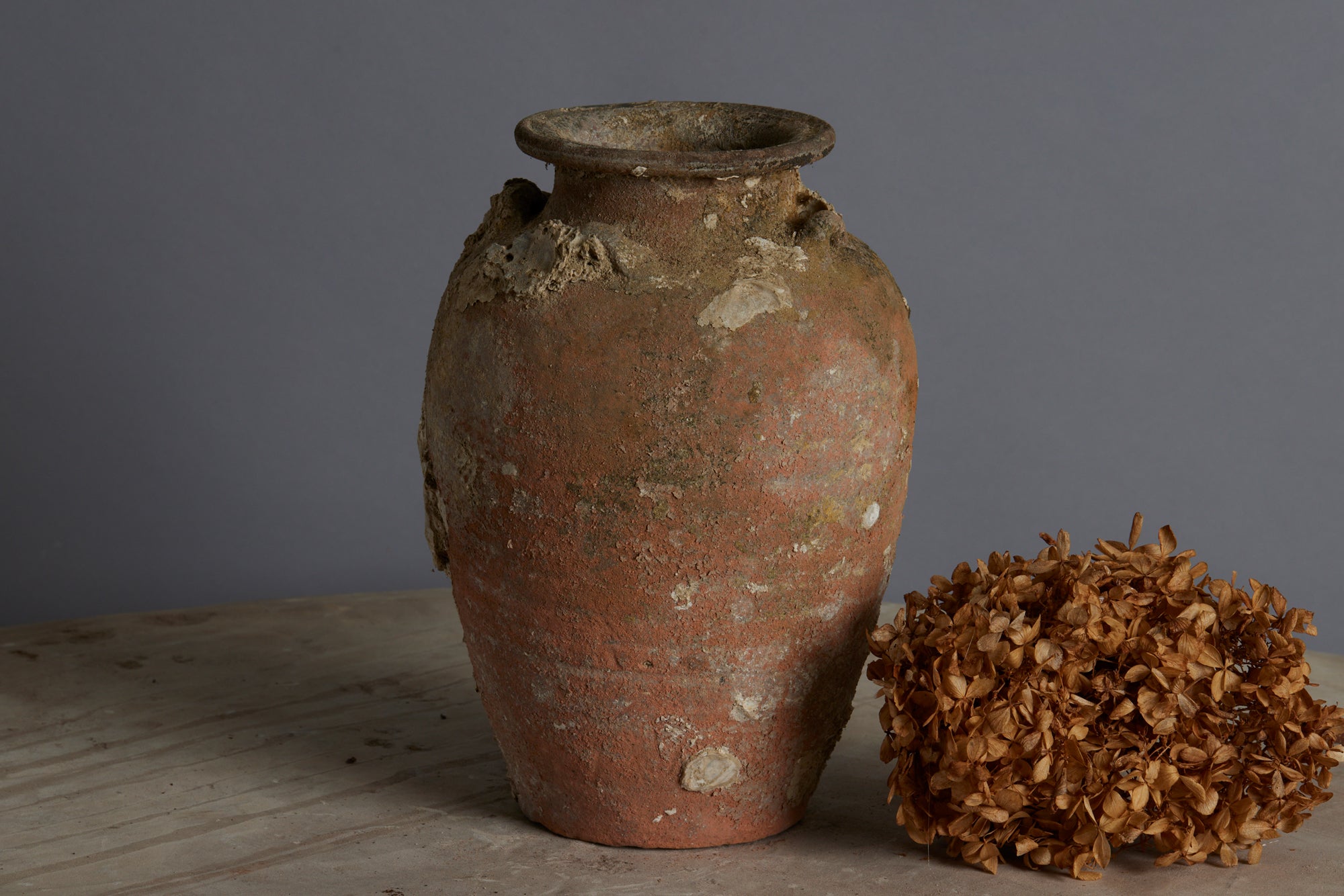 A Yellow and Brown Glaze Sung Dynasty Storage Jar Intended for the Spice Trade in Indonesia from a Shipwreck off the Coast of Sumatra