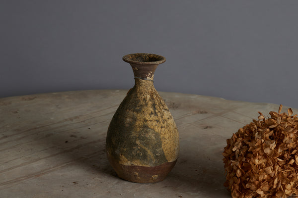 Small Sawankhalok Storage Bottle from a Shipwreck