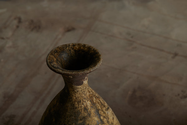 Small Sawankhalok Storage Bottle from a Shipwreck