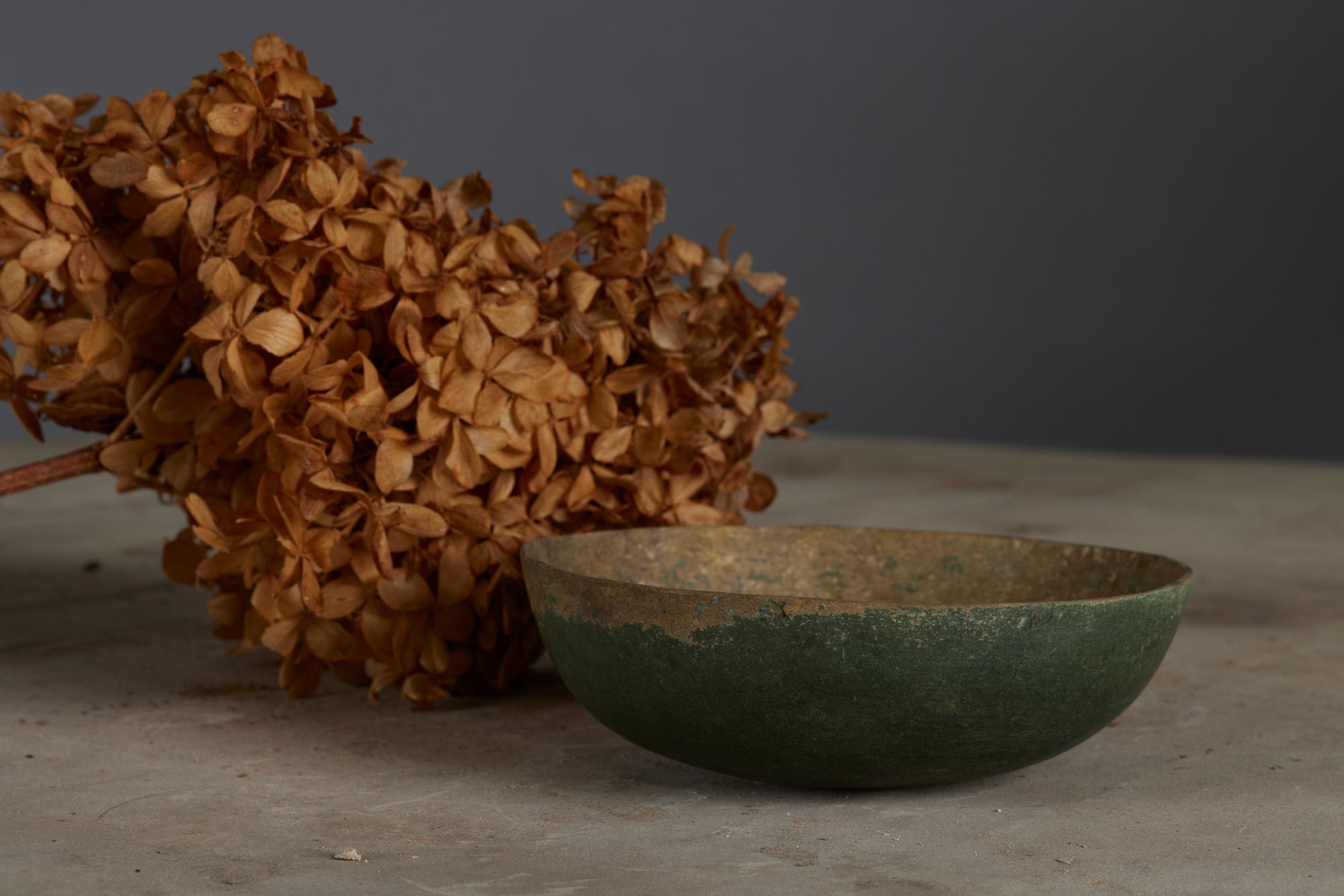 Small Bronze Offering Bowl from the Musi River Basin in Sumatra
