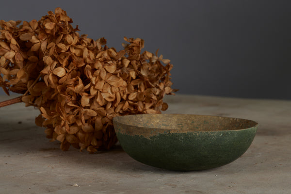 Small Bronze Offering Bowl from the Musi River Basin in Sumatra