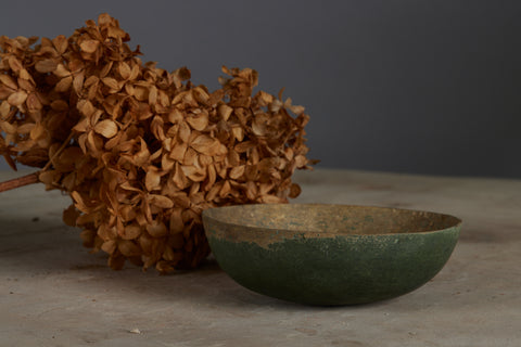 Small Bronze Offering Bowl from the Musi River Basin in Sumatra