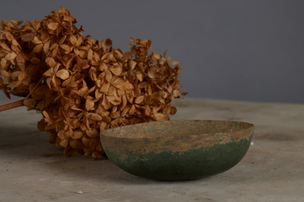 Small Bronze Offering Bowl from the Musi River Basin in Sumatra
