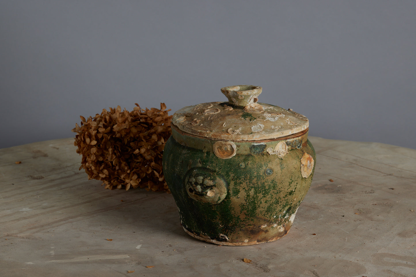 Mid 19th Century Chinese Celadon Ginger Jars from a Shipwreck off the Coast of Borneo