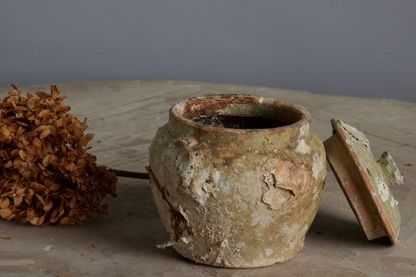 Medium Size Mid 19th Century Chinese Celadon Ginger Jars from a Shipwreck off the Coast of Borneo