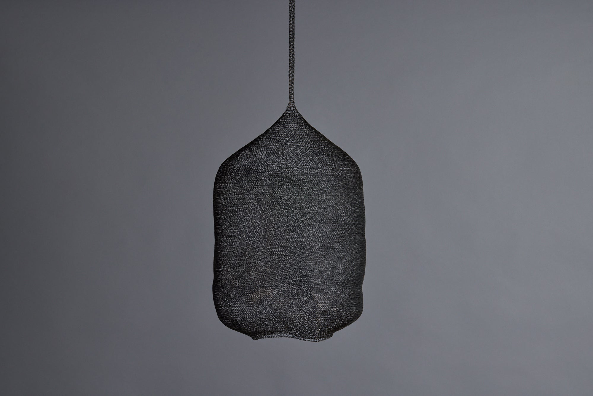 Knit Steel Hanging Shade from the Island of Sumba