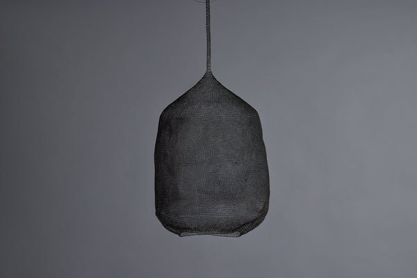 Knit Steel Hanging Shade from the Island of Sumba
