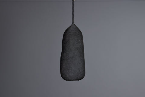 Long Knit Steel Hanging Fixture from the Island of Sumba