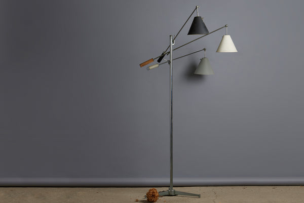 Italian Mid Century Modern Floor Lamp