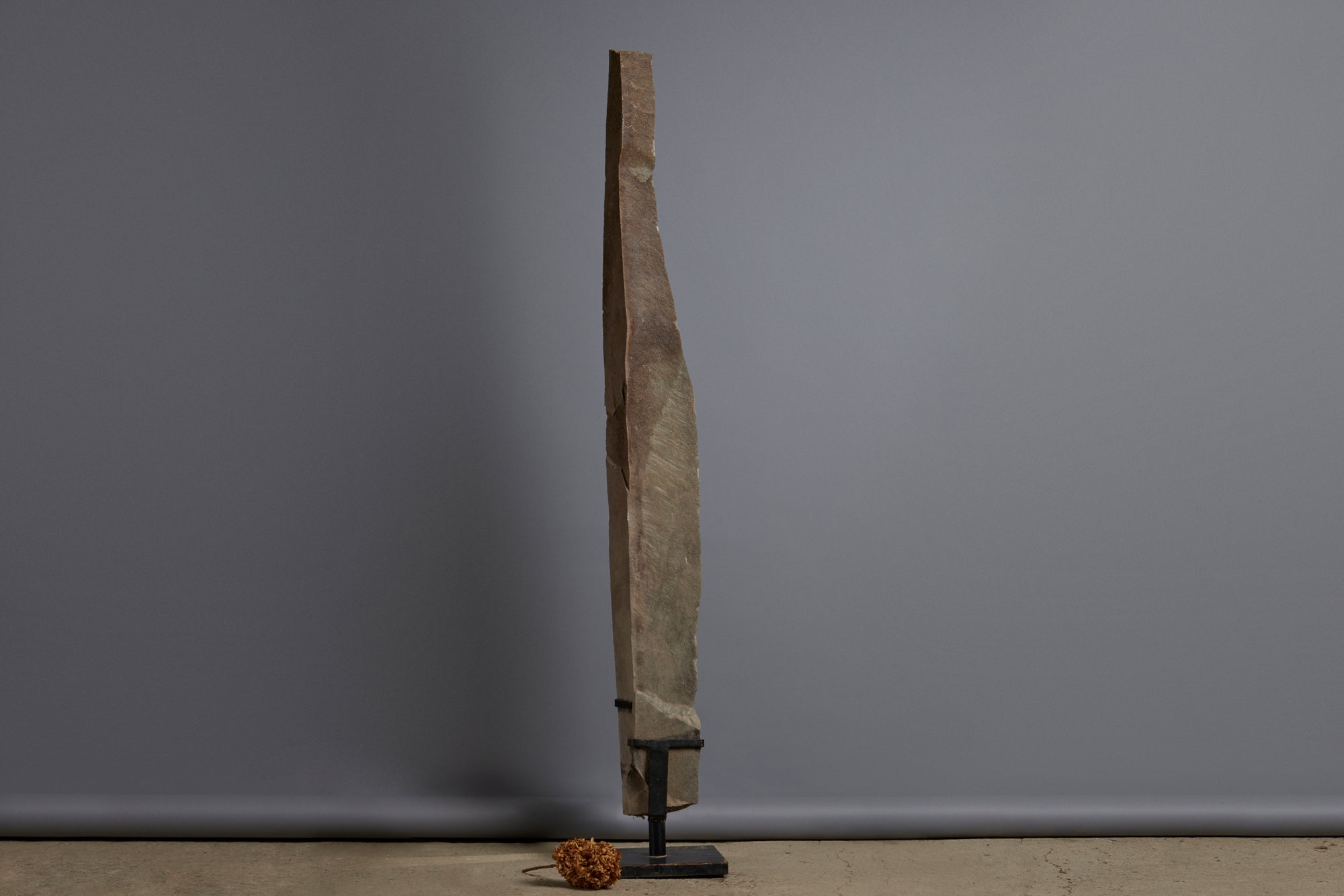 Mounted Megalith from the Island of Flores for the Protection from Evil Spirits