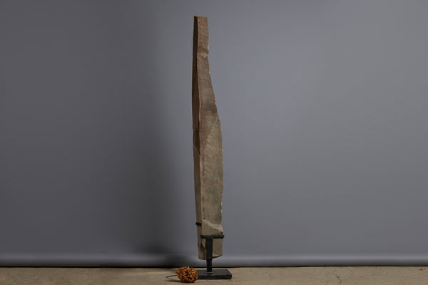 Mounted Megalith from the Island of Flores for the Protection from Evil Spirits