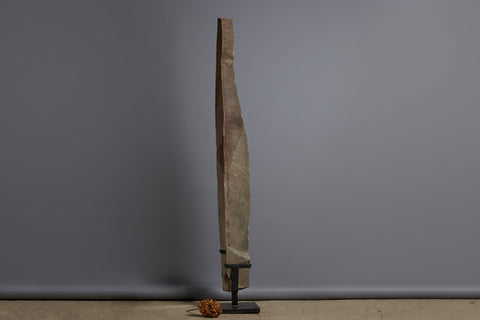 Mounted Megalith from the Island of Flores for the Protection from Evil Spirits