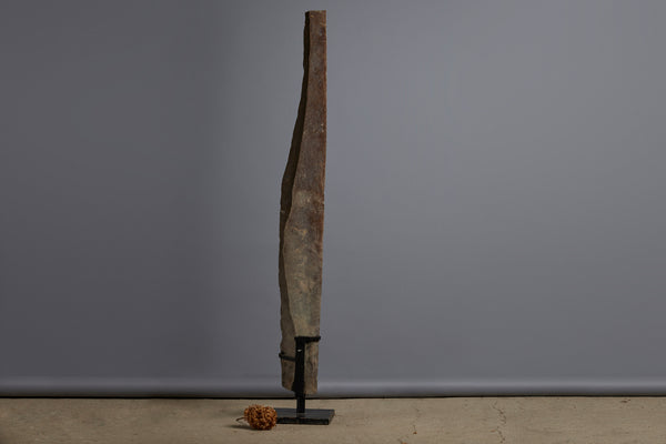 Mounted Megalith from the Island of Flores for the Protection from Evil Spirits