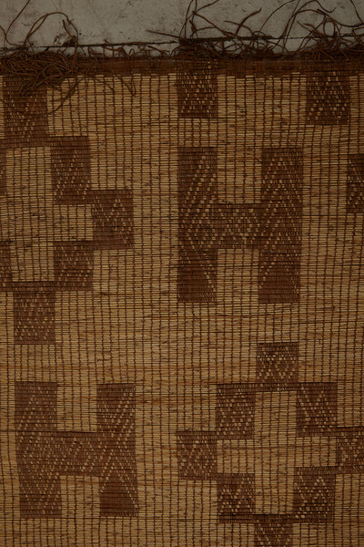 Early Large Tuareg Carpet with an Overall Field of Patterned H's & Stepped Diamonds ............... (8'6''x 16'2'')