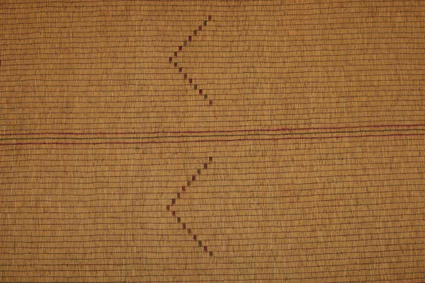 Tuareg Runner with Patterned Diamonds and V's..........(4'5" x 16'3")