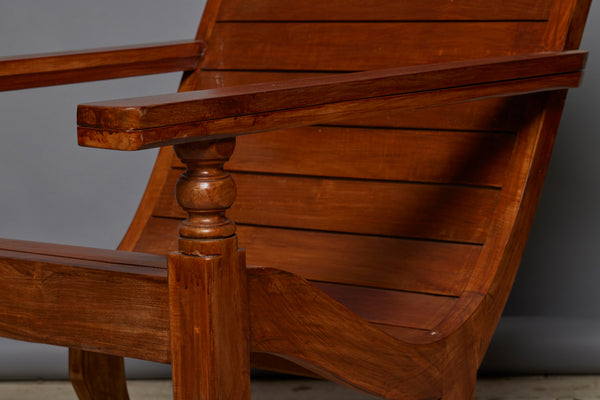 Teak Classic Seat Lounge Chair from Java