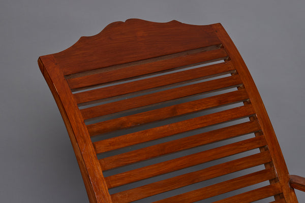 Classic Teak Lounge Chair from Java