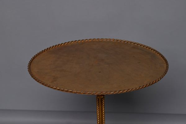 Gilt Iron Spanish Side Table