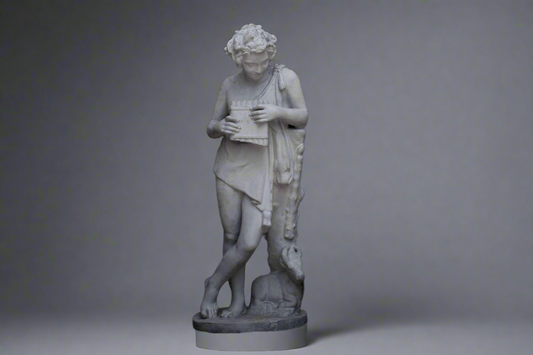 19th Century Plaster Figure of Pan