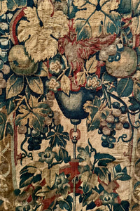 Pair of Early 17th Century Tapestry Panel Fragments