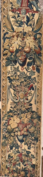 Pair of Early 17th Century Tapestry Panel Fragments