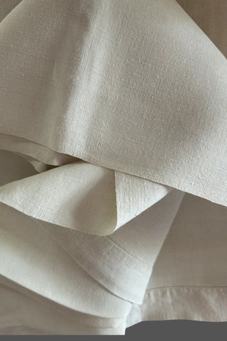 Large Handwoven French Linen Sheets ..............74" X 110"