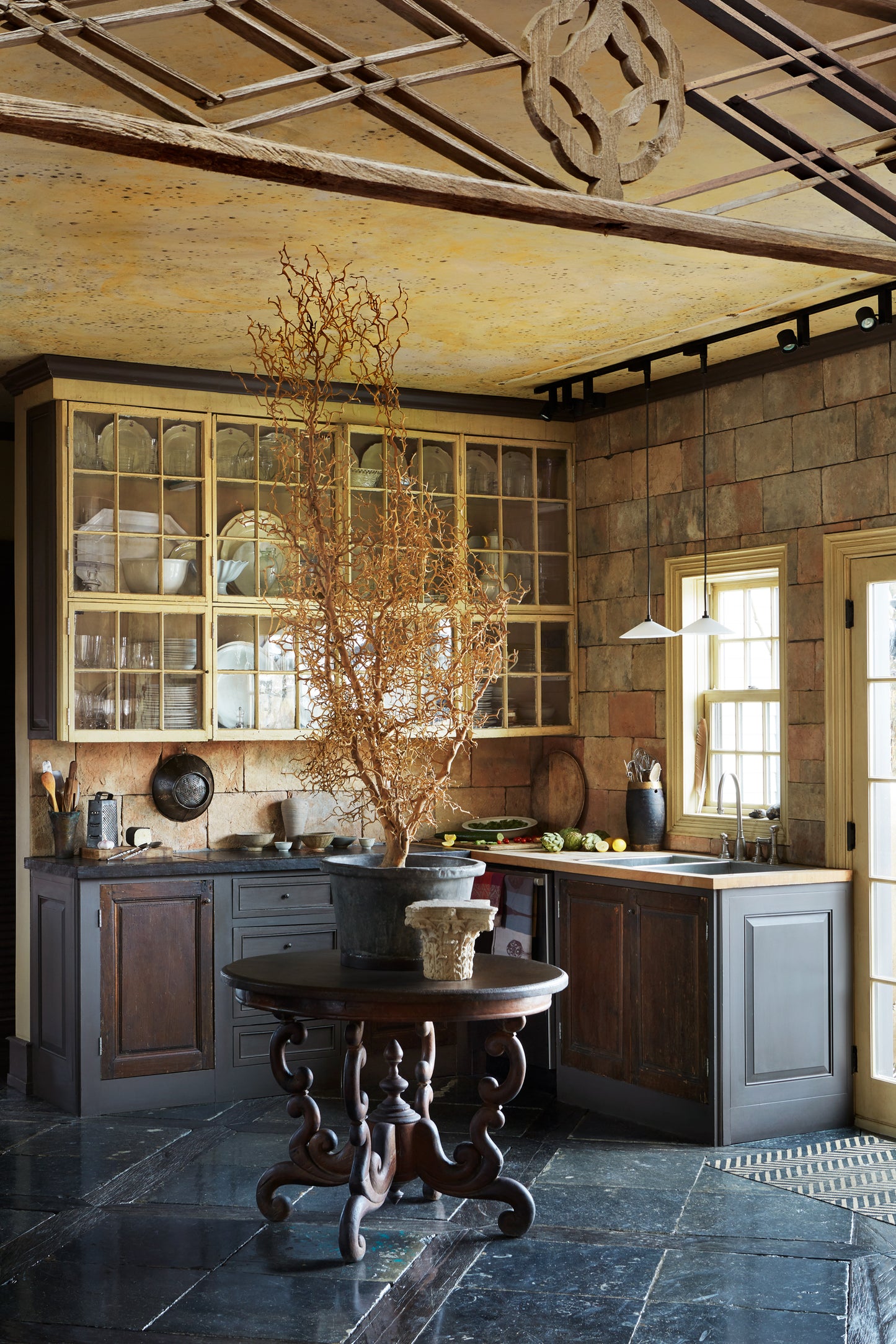 17th & 18th Century Belgian Bluestone Floor