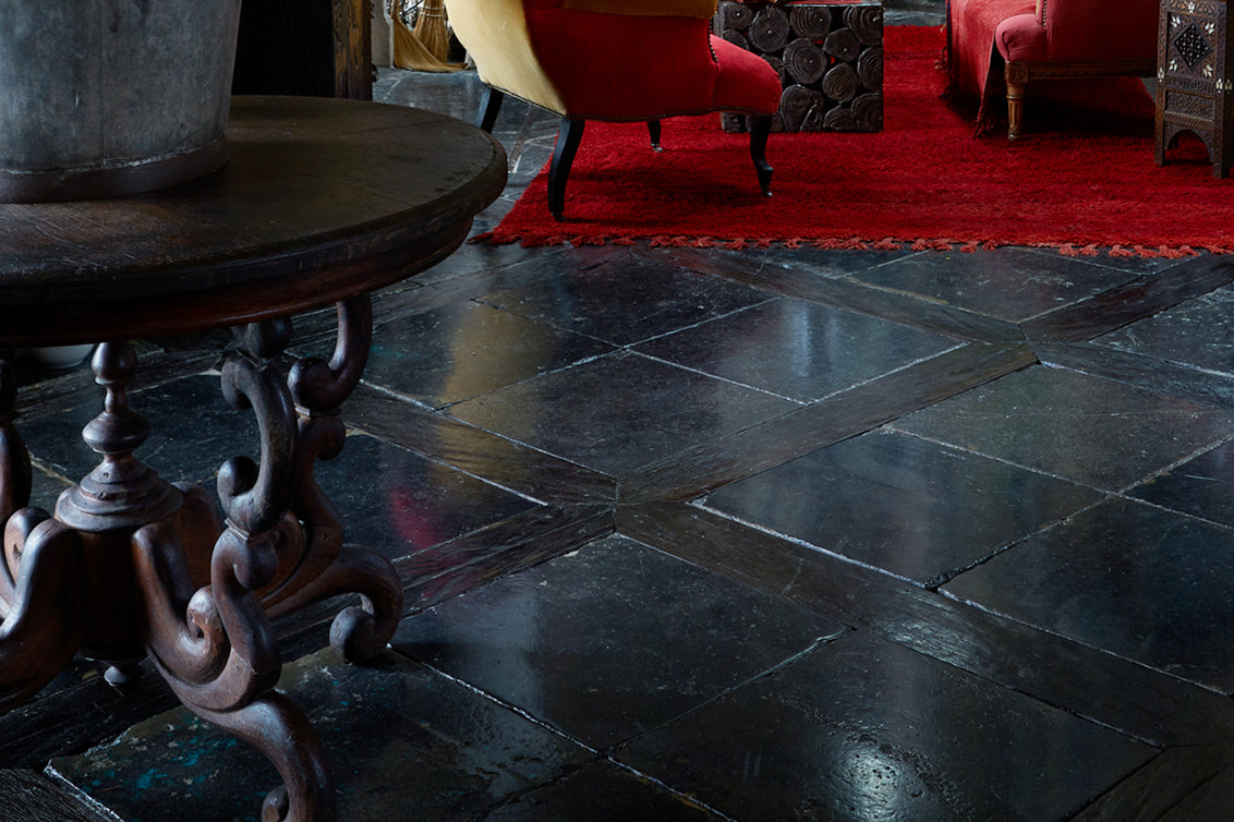 17th & 18th Century Belgian Bluestone Floor