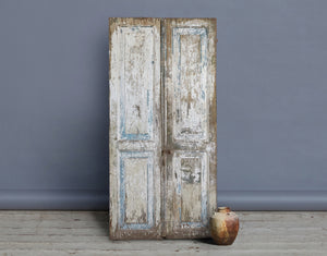 A Pair of 18th Century Dutch Colonial Cupboard Doors from Jakarta