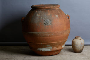 Large Late 19th/Early 20th Century Tuscan Oil Jar