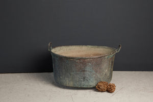 Extra Large French Copper Pot with Handles - Tree Size